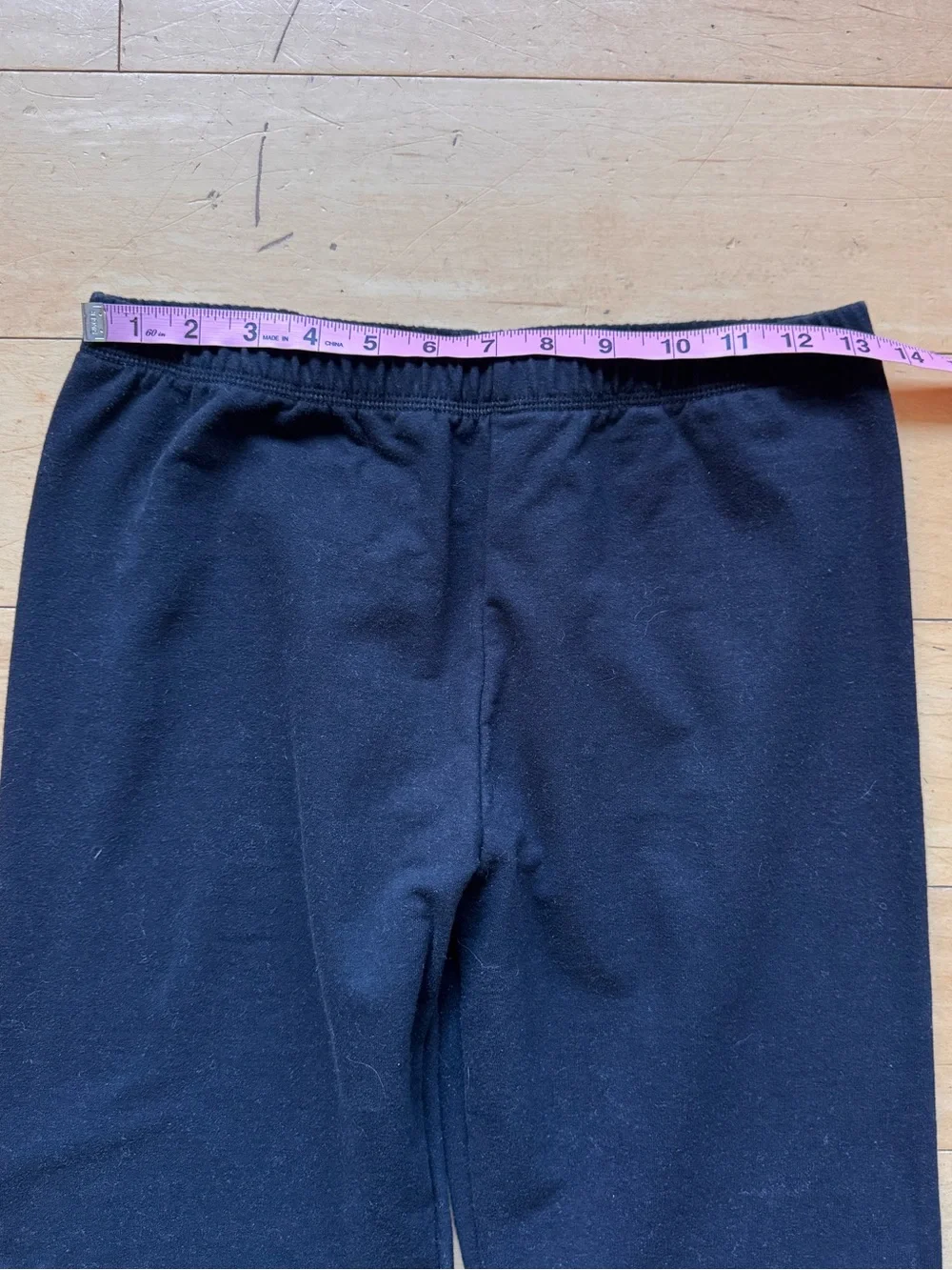 American Apparel cotton‎ spandex leggings, sz Large, staple classic neutral USA